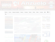 Tablet Screenshot of nauticaelanzuelo.com.ar